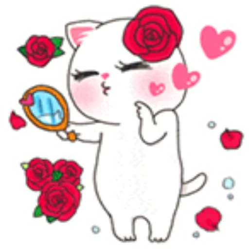 mr cat, clipart, funny, cute drawings, kawaii drawings