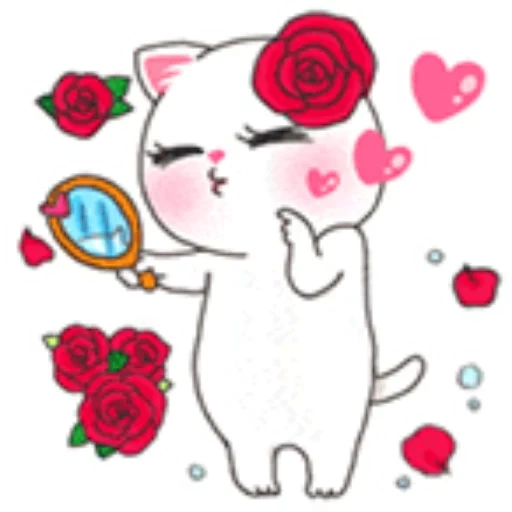 mr cat, clipart, lucu, gambar lucu, gambar kawaii