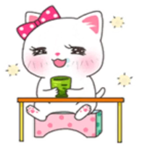 kat melody, les dessins sont mignons, chers dessins sont mignons, dessins de chats mignons, dessins kawaii mignons de chats