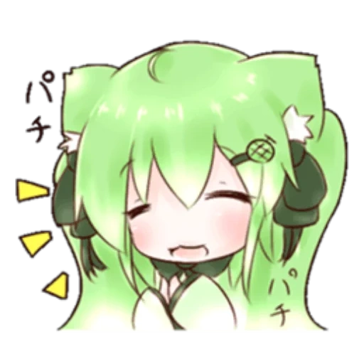 anime, anime di miku, anime carino, personaggio di anime, enkidu crede a chibi