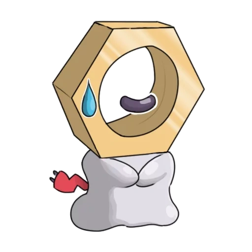 pokémon, pokemon 808, meltan pokemon, melton pokemon, melmetal pokemon