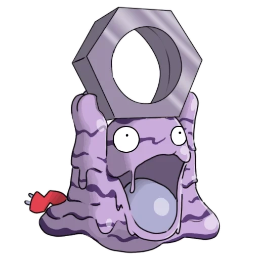 i pokemon, boccadex, pokemon muk, modello pokemon, pokemon greimer evolution