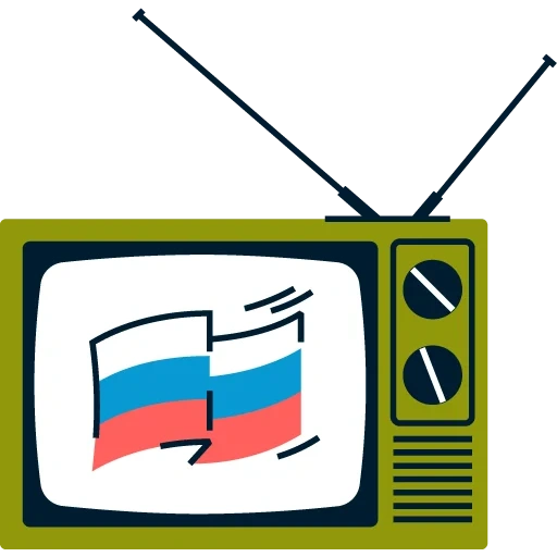 un televisore, la tv, moskov tv, silhouette tv, scuola tv