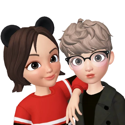 karakter, pasangan yang lucu, cute couple, ibu olivia zepeto, disney princess