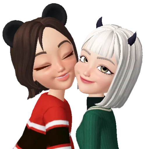 zepeto, karakter, pacar zepeto, gadis animoji, karakter zepeto