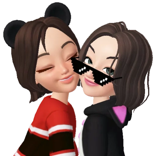 gadis, orang, jenny zepeto, gadis animoji, karakter zepeto