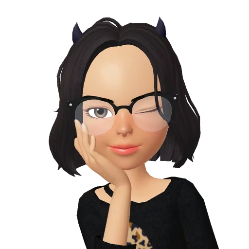 face, girl, people, character, zepeto cartoon head