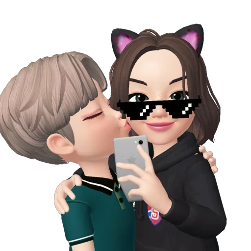 people, lovely couple, zepetto right, lovely couple pattern, zepeto magnifying glass photo pavilion