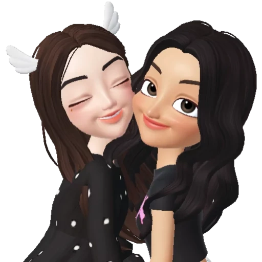 девушка, девочка, человек, подруги рисунок, zepeto подругой zepeto