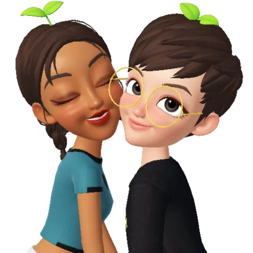 personagem, casal fofo, casal de expressão, pintura de casal, personagem da disney