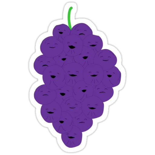 ежевика иконка, фиолетовый виноград, виноград вспоминашки, саус парк вспоминашки, иконка фиолетовые фрукты