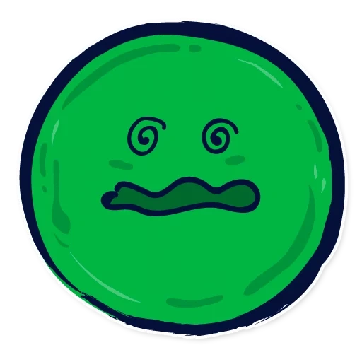 smiley, green smile, smiley is green, green smiley, smile is green circle