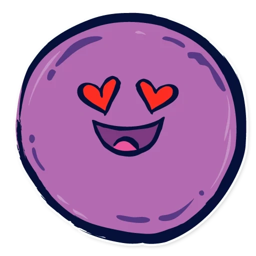 smiles, smiley, smiley fruits, pink emoticon, the smiley is purple