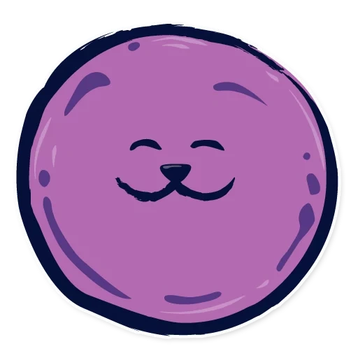 member, emoji kawauchi, purple smiley, souvenirs du parc nashkeenan, esthétique du visage souriant violet