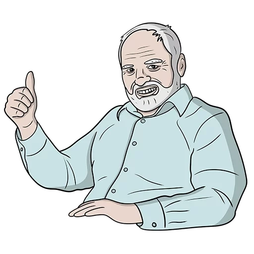 гарольд скрывающий боль, telegram stickers, телеграм стикеры, стикеры, скрывающий боль