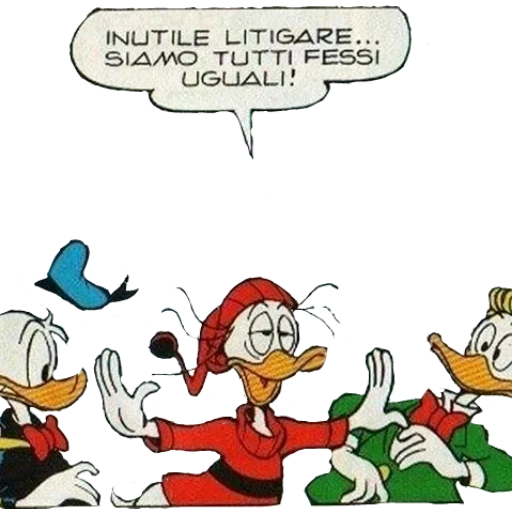 i fumetti, paperino di paperino, la storia dell'anatra, paperino i suoi cugini, scrooge mcduck flinthart glomgold