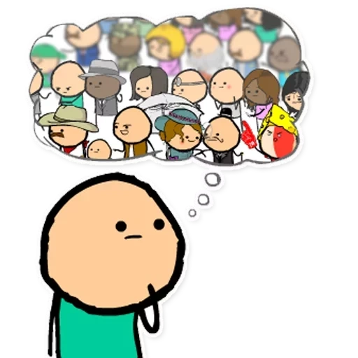 ragazzo, i fumetti, il mondo dei fumetti, assemblea di fumetti, cyanide happiness comics