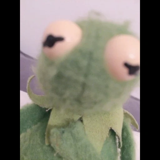 kermit, toys, komi frog, comet the frog, frog komi aesthetics