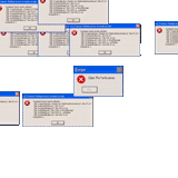 screen, error, error window, windows error, windows error