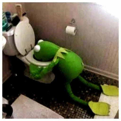 kermit, kermit meme, comet the frog, comet the frog, kermit hanged himself