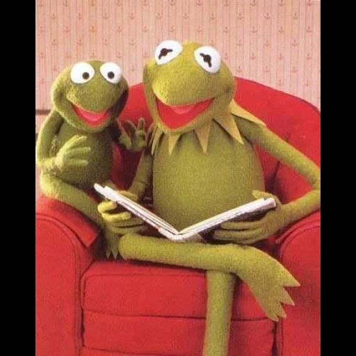 kermit, der frosch von comi, kermit der frosch, the frog muppet show, comitaro der frosch