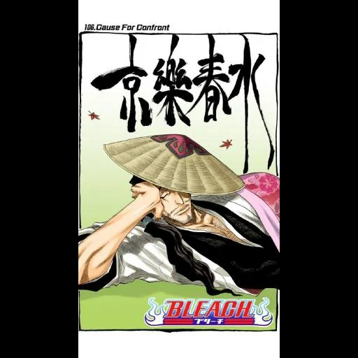 блич, манга блич, bleach манга, банкай кьераку шунсуй, kyouraku shunsui manga