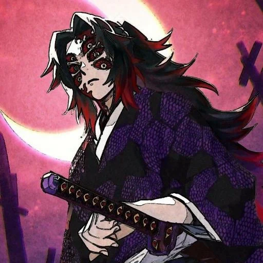 кокушибо, кокушибо тсугикуни, яйба самурай-легенда, клинок рассекающий демонов, аниме клинок рассекающий демонов