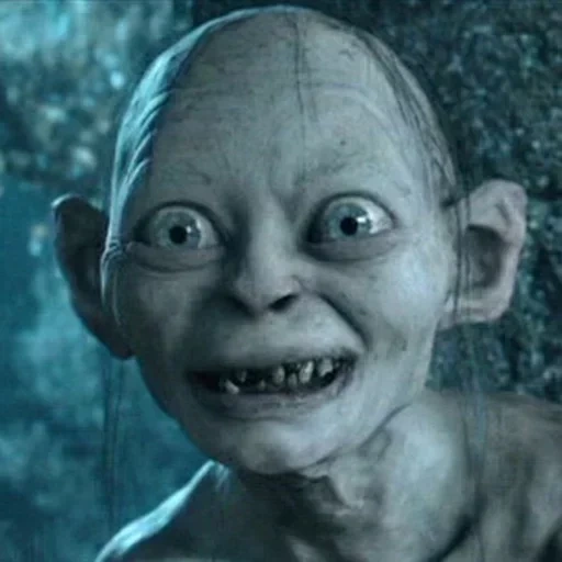 голлум, gollum, мальчик, голлум раздвоение, lord the rings gollum