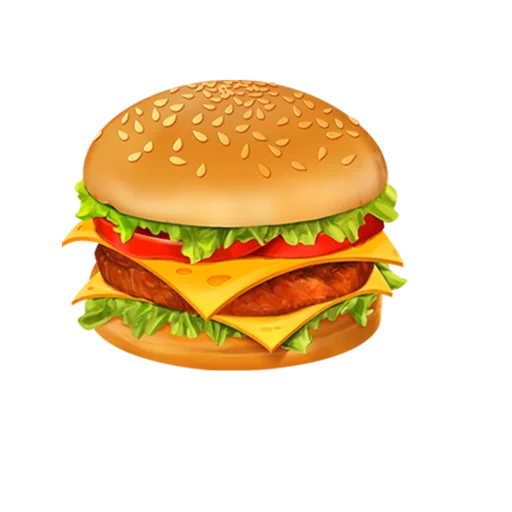 fast food, cheeseburger, modello di hamburger, modello di hamburger, hamburger cheeseburger
