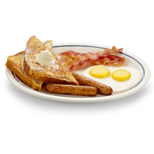 frittelle per la colazione, colazione senza sfondo, colazione inglese, colazione sfondo trasparente, colore base trasparente per la colazione inglese