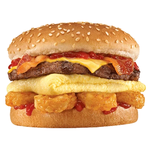 carl jr, brekfast hamburger, carls jr amburgo, kim cheeseburger burger king, doppio cheeseburger king