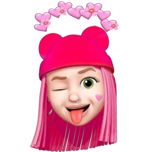 modo, emoji, chica, modo nocturno, sombrero de niña emoji