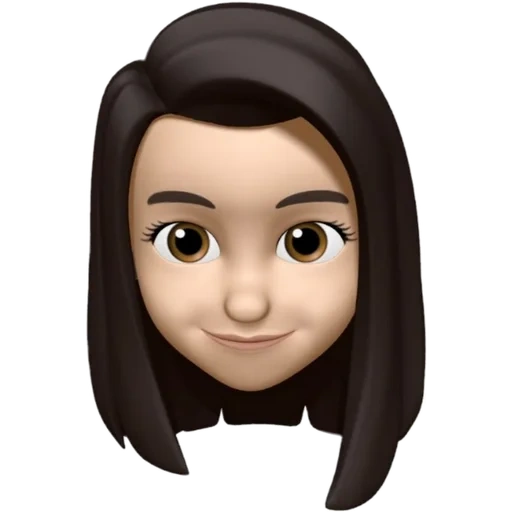 viso, emoji, umano, giovane donna, disegni emoji