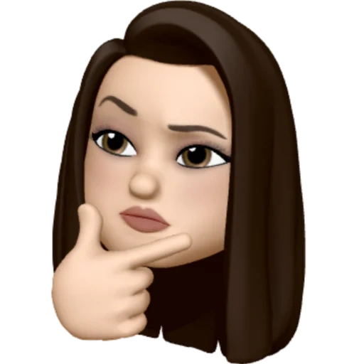 memoji, mensch, mädchen, junge frau, animoji mädchen