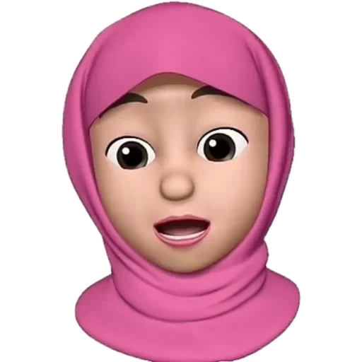 memoji, animoji, muslim, hijob memoji, emoji iphone hijab