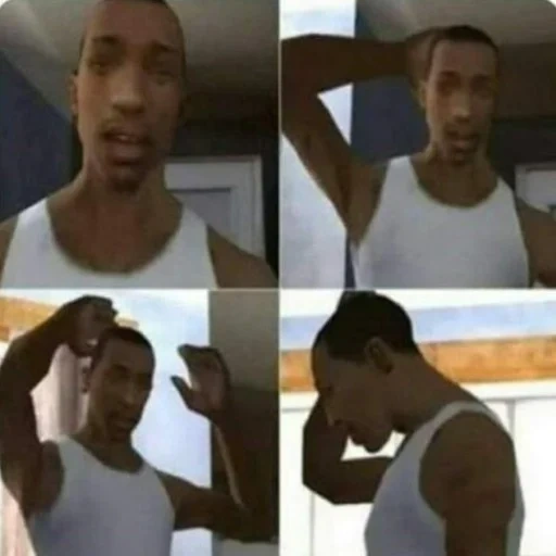 la ragazza, cj memes, carl johnson, generatore di meme, c.j gta remaster