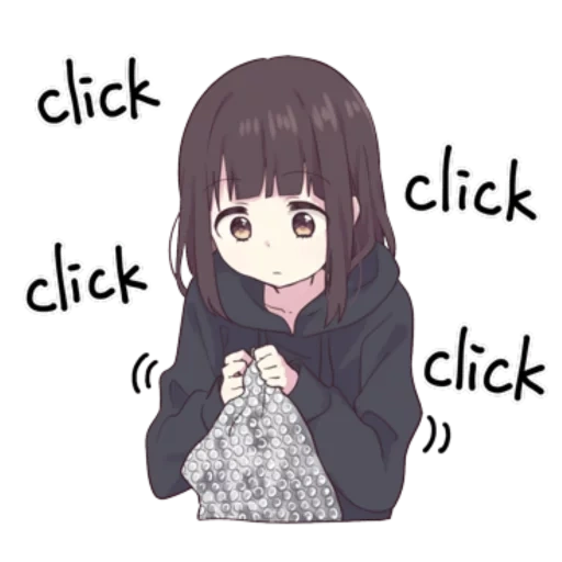 Menhera chan- @cocopry Sticker 3 by Сергій Корсак - LottieFiles