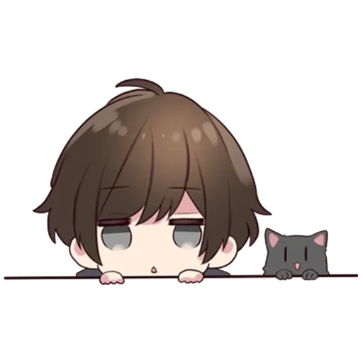 immagine, bello anime, menhera kun, disegni carini anime, menhera kun chibi cat