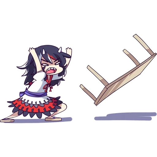 seija kijin sprite, seija kijin, touhou seija перевернутая, touhou project, touhou аниме