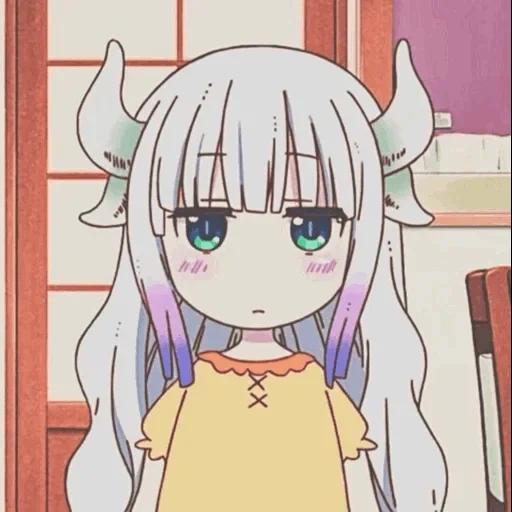 kana kamui, anime di kobayashi, kobayashi cannes, la cameriera del drago di kobayashi, anime di kobayashi dragon girl
