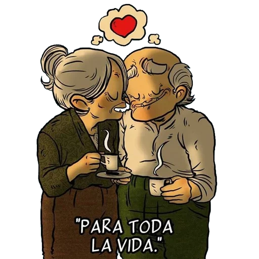 liebe, casal velho, um casal de idosos, o amor é um homem velho, para os idosos