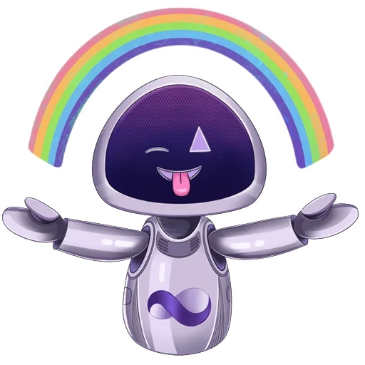 meta, emoticon di emoticon, robot carino, emoticon meta-universo