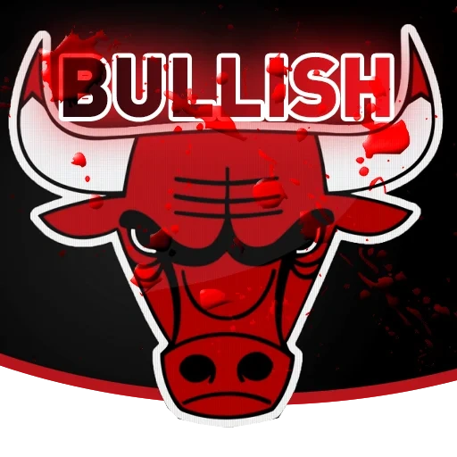 chicago boules, banteng chicago, bull chicago bulls, logo chicago bulls, bull chicago bulls dalam ketinggian penuh