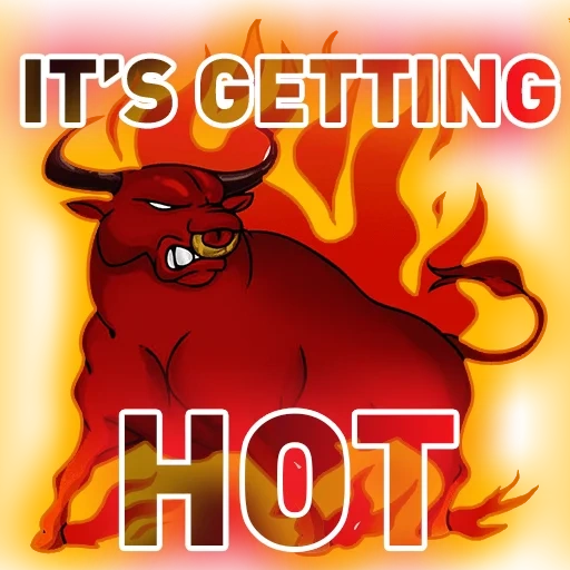 toro rojo, toro ardiente, toro de dibujo de fuego, red bull fire, un molesto bull red