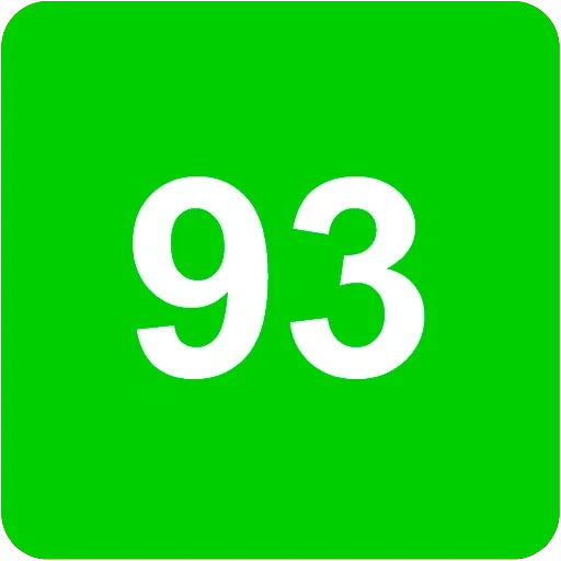 texto, number, distintivo, número 93, number phone 93