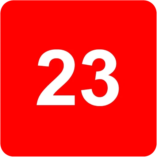 with 23, logo, 23rd, 53 number, mathematical task