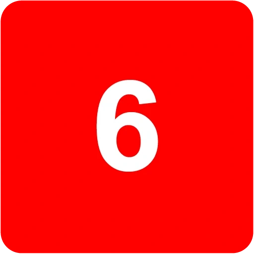 numbers, red numbers, red symbol, video 5 symbol, red circle with a number 647