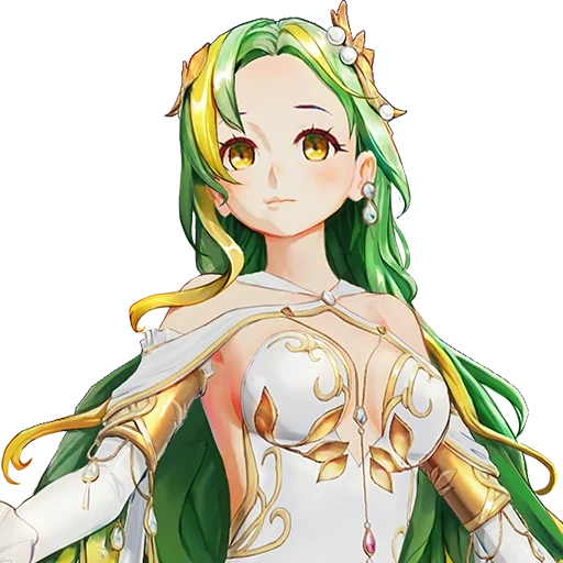 seni anime, anime itu indah, anime palutena, karakter anime