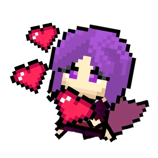 pixel kunst, pixel kunst, anime pixel, pixel mädchen, pixelzeichen