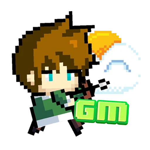 seni piksel, pixel seni, makoto naega pixel, pixel nonerland, chikhiro fujisaki pixel